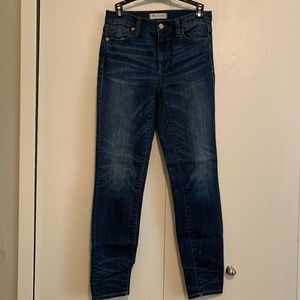 Madewell High Riser Skinny Jeans